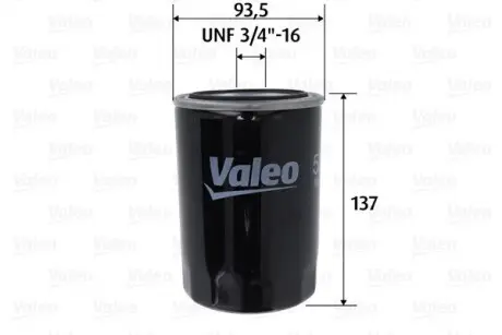 586101 Фильтр VALEO подбор по vin на Brocar