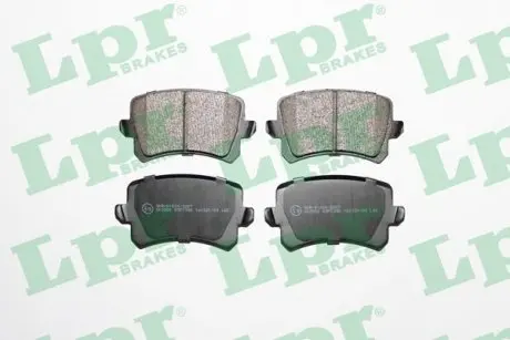 05P1390 Гальмівні колодки, дискове гальмо (набір) LPR підбір по vin на Brocar