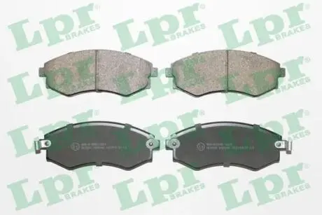 05P640 Комплект тормозных колодок, дисковый тормоз LPR підбір по vin на Brocar