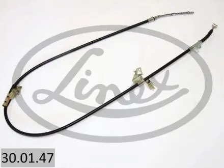 300147 Трос ручника (задний) (R) Nissan Primera 96-02 (1640/1360mm) LINEX підбір по vin на Brocar