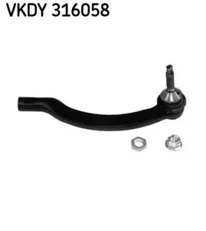 VKDY316058 Наконечник кермовий lewa VOLVO S60, S80, V70 II SKF подбор по vin на Brocar