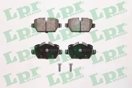 05P1249 Комплект тормозных колодок, дисковый тормоз LPR подбор по vin на Brocar