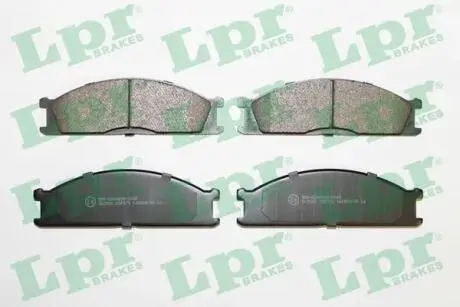 05P379 Комплект тормозных колодок, дисковый тормоз 05P379 LPR LPR підбір по vin на Brocar