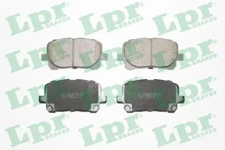05P904 Комплект тормозных колодок, дисковый тормоз LPR подбор по vin на Brocar