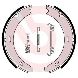 S50502 Гальмівні колодки ручного гальма BREMBO підбір по vin на Brocar