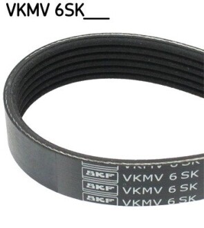 VKMV6SK1029 Поликлиновой ремень SKF підбір по vin на Brocar