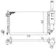 350213892003 Chłodnica PUNTO II 1.2 8/16V FIAT PUNTO II 1.2 8/16V MAGNETI MARELLI підбір по vin на Brocar