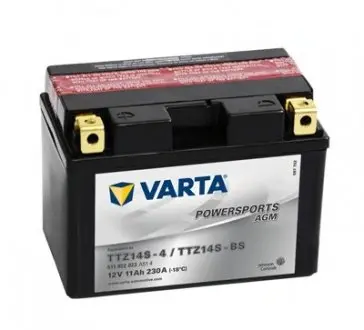 511902023 Аккумулятор 11AH/230A 12V L+ / MOTOCYKLE AGM VARTA подбор по vin на Brocar