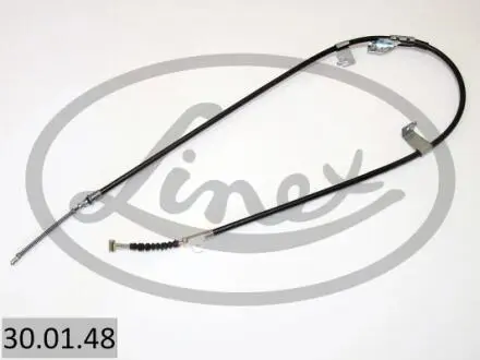 300148 Трос ручника (задний) (L) Nissan Primera 96-02 (1620/1343mm) LINEX підбір по vin на Brocar