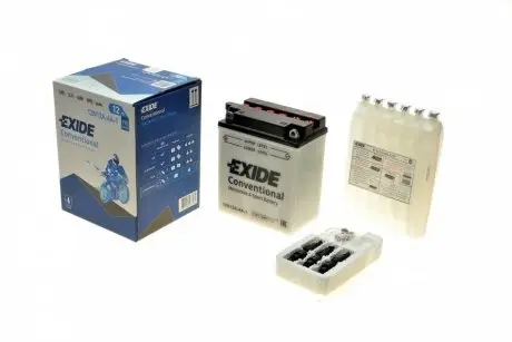 12N12A4A1 Аккумуляторная батарея 12Ah/115A (134х80х160/+L/B0) (мото) (сухозаряженный) EXIDE подбор по vin на Brocar