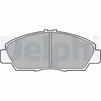 LP869 Колодки тормозные передн.Accord 2.0,2. 90-5/93,1.8I 5/93- DELPHI підбір по vin на Brocar