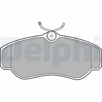LP913 Гальмівні(тормозні) колодки DELPHI підбір по vin на Brocar