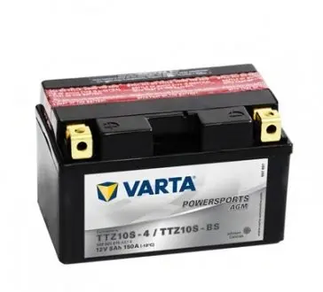 508901015 Аккумулятор для мототехники VARTA POWERSPORTS AGM 12V 8Ah 150A 3,67kg 150x87x93 мм VARTA підбір по vin на Brocar