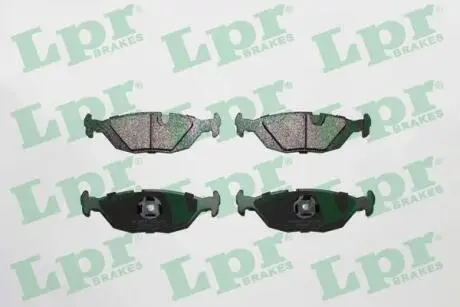 05P238 Комплект тормозных колодок, дисковый тормоз LPR 05P238 LPR подбор по vin на Brocar