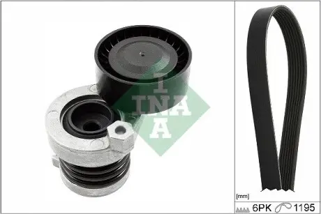 529033910 ZESTAW PASKA KLINOWEGO WIELOROWKOWEGO MERCEDES-BEN INA подбор по vin на Brocar