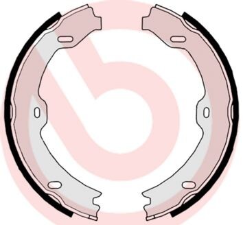 S50519 Тормозные колодки барабанные Brembo BREMBO підбір по vin на Brocar