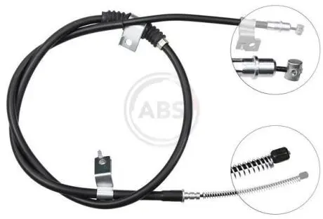 K17297 Трос ручного тормоза 4007/C-Crosser/Outlander (07-13) A.B.S. подбор по vin на Brocar