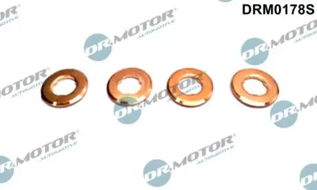 DRM0178S ZESTAW PODKŁADEK WTRYSKU (4 SZT) PSA, LAND ROVER DR.MOTOR підбір по vin на Brocar