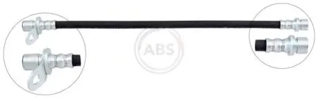 SL5277 Шланг гальмівний A.B.S. підбір по vin на Brocar