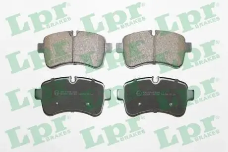 05P1296 Комплект тормозных колодок, дисковый тормоз 05P1296 LPR LPR підбір по vin на Brocar