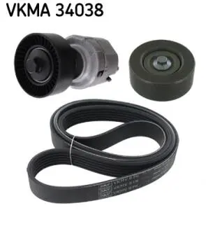 VKMA34038 Комплект поліклинових ременів SKF підбір по vin на Brocar