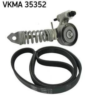 VKMA35352 ZESTAW PASKA PK. OPEL,VAUXHALL,ASTRA J,MERIVA 09- SKF підбір по vin на Brocar