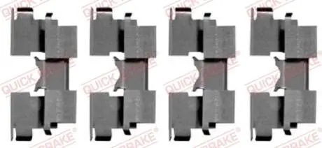 1091662 Ремкомплект установочный колодок дисковых QUICK BRAKE подбор по vin на Brocar