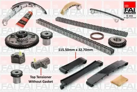 TCK42 Ланцюг приводу кулачкового валу (набір) FAI AUTOPARTS підбір по vin на Brocar