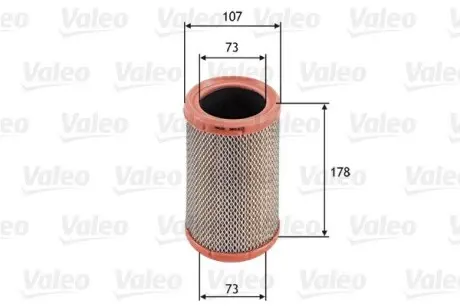 585613 Воздушный фильтр VALEO подбор по vin на Brocar
