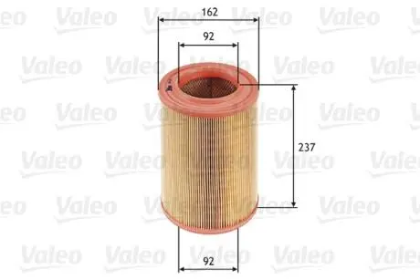 585645 Фільтр повітряний VALEO підбір по vin на Brocar