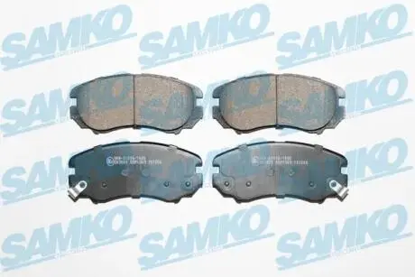 5SP1369 Колодки гальмівні дискові SAMKO підбір по vin на Brocar