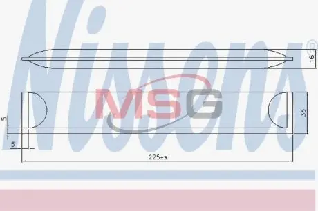 95608 Осушитель кондиционера 2.3dCi 10- NISSENS подбор по vin на Brocar