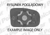 Стекло правого наружного зеркала SEAT LEON, 00- 6730552M