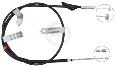 K10253 LINKA HAMULCA RĘCZNEGO SUBARU FORESTER 08-13 LT A.B.S. подбор по vin на Brocar