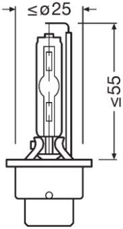 66440CBBHCB Лампа D4S OSRAM подбор по vin на Brocar