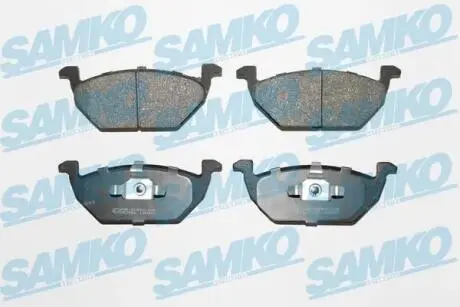 5SP730 Комплект гальмівних колодок, дискове гальмо SAMKO підбір по vin на Brocar
