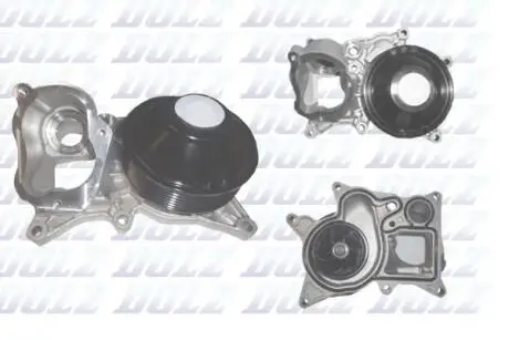 B251 Помпа води BMW 3/4/5/6/X3/X4/X5/X6 330d/335d/430d/435d/530d/535d/640d/xDrive 30-40d 11- (B/B)(6 лоп) DOLZ підбір по vin на Brocar