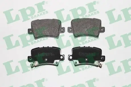 05P1273 Гальмівні колодки, дискове гальмо (набір) LPR підбір по vin на Brocar