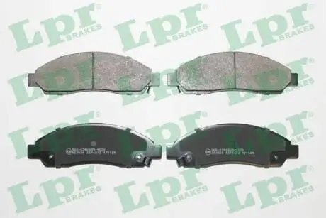 05P1372 Гальмівні колодки, дискове гальмо (набір) LPR підбір по vin на Brocar