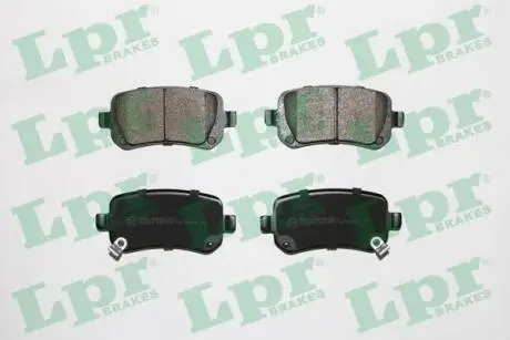 05P1550 Гальмівні колодки, дискове гальмо (набір) LPR підбір по vin на Brocar