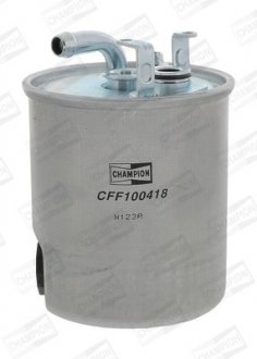 CFF100418 Фільтр паливний під датчик води H=100mm Sprinter 216/416 2.7CDI 0 CHAMPION підбір по vin на Brocar