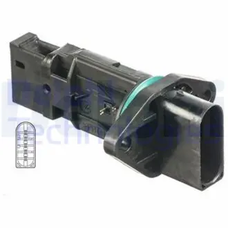 AF1024712B1 Витратомір повітря AF10247-12B1 DELPHI DELPHI підбір по vin на Brocar