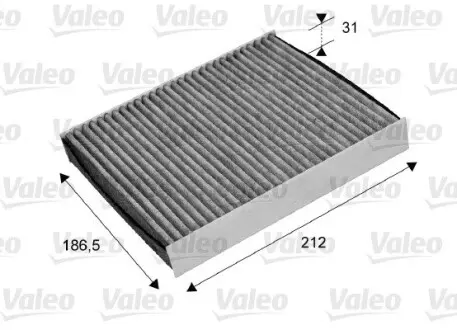 715680 Фильтр, воздух во внутренном пространстве VALEO подбор по vin на Brocar