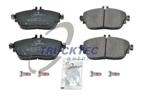 0235432 Комплект гальмівних колодок, дискове гальмо TRUCKTEC підбір по vin на Brocar