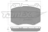 1852 KLOCKI HAMULC. MERCEDES W205 C-KLASA 14- PRZÓD TOMEX підбір по vin на Brocar