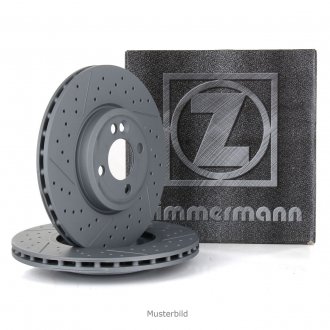 400554820 Диск тормозной ZIMMERMANN підбір по vin на Brocar