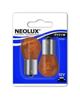 N58102B Автолампа Neolux n58102b PY21W BAU15s 21 W оранжевая NEOLUX підбір по vin на Brocar
