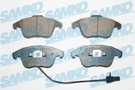 5SP1391 Комплект тормозных колодок, дисковый тормоз SAMKO подбор по vin на Brocar