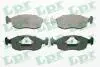 Комплект гальмівних колодок, дискове гальмо 05P678 LPR