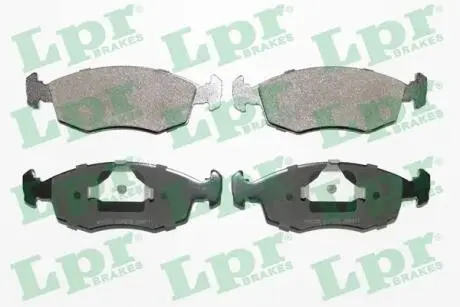 05P678 Комплект гальмівних колодок, дискове гальмо 05P678 LPR LPR підбір по vin на Brocar